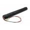 Helyettes�t� Akkumul�tor v�szvil�g�t�s D (g�li�t) 4,8V 4500mAh 1db/csomag 300mm k�bellel NiCd