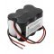 Helyettes�t� Akkumul�tor v�szvil�g�t�s Akkumul�tor Sub-C F2x3 3,6V 3600mAh 300mm k�bel NiCd