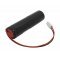 Helyettesítő Akkumulátor vészvilágítás L1x2 D (góliát) 2,4V 4500mAh 200mm kábel NiCd Helyettesítő Akkumulátor vészvilágítás L1x2 D (góliát) 2,4V 4500mAh 200mm kábel NiCd