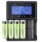 Helyettes�t� Akkumul�tor Panasonic 18650 3,7V 3400mAh 4db/csomag LCD gyorst�lt� Li-Ion