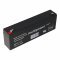 Multipower MP2.3-12 Akkumul�tor 12V 2,3Ah Faston 4,8mm VdS G107033 AGM/�lom-zsel�s