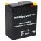 Multipower MP9-6A HPS-682F FG10801 WP9-6A 6,0V 9000mAh Akkumul�tor AGM �lom-zsel�s