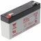 Yuasa NP1.2-6 6V 1,2Ah Faston 4,8mm AGM �lom Akkumul�tor