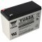 Yuasa REC10-12 12V 10Ah 6,3mm Faston Akkumul�tor AGM �lom-zsel�s