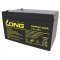 Kung Long WP12-12A F2 12V 12Ah VdS G100036 6,3mm Faston Akkumul�tor AGM �s �lom-zsel�s