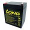 Kung Long WP5-12 12V 5Ah 6,3mm Faston Akkumulátor AGM ólom-zselés Kung Long WP5-12 12V 5Ah 6,3mm Faston Akkumulátor AGM ólom-zselés