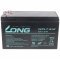 KungLong WPL7.2-12 F2 Longlife Akkumulátor 12V 7,2Ah 6,3mm Faston agm ólom KungLong WPL7.2-12 F2 Longlife Akkumulátor 12V 7,2Ah 6,3mm Faston agm ólom