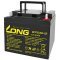 Kung Long WPS40-12 12V 40Ah Akkumulátor M6 lapos pólusú csatlakozó AGM/ólom-zselés Kung Long WPS40-12 12V 40Ah Akkumulátor M6 lapos pólusú csatlakozó AGM/ólom-zselés