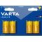 Varta alk�li elem C (b�bi m�ret) 1.5V 4db/csomag