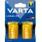 Varta alk�li elem D (b�bi m�ret) 1.5V 2db/csomag