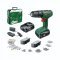 BOSCH EasyImpact 18V-40 Akkumul�tors �tvef�r� k�szlet 18V 2,0Ah 2db Akkumul�tor t�lt�vel 241db kieg�sz�t�vel