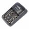 Heitech dug�s gyorst�lt� Ultimate 4 NiMH AAA/AA 9V 100-240V egyenk�nti fel�gyelet LED fenntart�