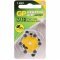 GP ZA10 hall�k�sz�l�k elem 1,4V 6db/csomag cink-leveg�