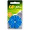 GP ZA675 hall�k�sz�l�k elem 1,4V 6db/csomag cink-leveg�