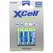 XCell DECT telefon AAA (mikro) Akkumul�tor 1000mAh 4db/csomag