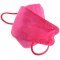 10db/csomag FFP2 v�d�maszk Pink CE 2841 DIN EN1492001+A12009 egyenk�nt f�li�zott