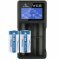 Helyettes�t� Akkumul�tor CR123A 16340 3,7V 800-850mAh 2db/csomag USB t�lt� LCD Li-Ion