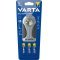 Varta LED zsebl�mpa Silver Light 28lm 3db AAA alk�li elem csomag