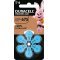 Duracell 675 hall�k�sz�l�k elem 1.4V Easy Tab 6db/csomag Zinc Air