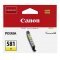 Eredeti Canon tintapatron CLI-581Y 5,6ml s�rga nyomtat�