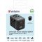 Verbatim univerz�lis utaz� t�lt� GaN III 65W 2x USB-C PD 1x USB-A QC