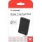 Verbatim powerbank Akkumul�tor 10000mAh fekete m�gneses vezet�k n�lk�li USB-C QC-PD 3.0 csomag Li-Polymer
