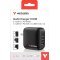 Verbatim Mini GaN t�lt� 100W 1x USB-A QC 3x USB-C PD fekete