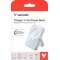 Verbatim Charge'n'Go powerbank 10000mAh 20W USB-C QC-PD3.0 15W m�gneses vezet�k n�lk�li k�k