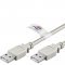 USB 2.0 Hi-Speed k�bel A csatlakoz�val mindk�t v�g�n 2m sz�rke tablet kompatibilis