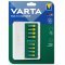 Varta Akkumul�tor t�lt� AA/AAA 8 hely USB-C asztali elemek n�lk�l NiMH