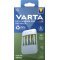 Varta Eco Charger Pro Recycled t�lt� + Mignon ceruza/AAA Akkumul�tor 800mAh 4db/csomag NiMH
