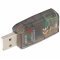 USB 2.0 k�ls� hangk�rtya USB A 2x3,5mm mikrofon �s fejhallgat� csatlakoz�