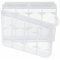 Akkubox t�rol�doboz 1-4 AAA (mikro) / AA Mignon ceruza Akkumul�torkhoz �ttetsz� tejfeh�r