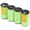 Helyettes�t� Akkumul�tor Gardena ACCU75 ACCU 75 kerti g�p 4,8V 2000-2100mAh Faston 2,8/4,8mm NiMH