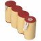 Helyettes�t� Akkumul�tor Gardena ACCU 75 3000mAh Faston 2,8mm �s 4,8mm kerti g�p
