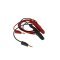 Adapterk�bel krokodilcsipeszekkel 4mm biztons�gi csatlakoz�