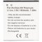 Helyettes�t� Akkumul�tor Archos 45 Titanium 3,8V 1900mAh Li-Ion