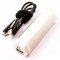 Helyettes�t� Akkumul�tor Powerbank 5,0V 2200mAh feh�r Li-Ion