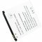 Helyettes�t� Akkumul�tor Wiko Pulp 3G 5251 mobiltelefon 3,8V 2500mAh 76,95x59,95x4,20mm fekete Li-Ion