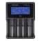 Xtar VC4 4-csatorn�s Li-Ion �s NiMH LCD gyorst�lt� 18650 AA AAA C D