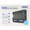 XTAR VC8S 8 csatorn�s gyorst�lt� Li-Ion 3,6V 3,7V �s NiMH 1,2V USB-C 8A
