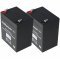 Helyettes�t� Akkumul�tor Sunrise Medical Oxford Presence orvostechnikai 2x12V 2,9Ah �lomsavas