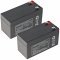 �lom Akkumul�toregys�g Wissner-Bosserhoff Multicare 3 8214-3040 2x12V 1,2Ah orvostechnikai CE-konform PB