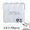 Helyettes�t� Akkumul�tor DECT telefon Philips TD4902 TD9260 TD9262 4,8V 700-750mAh 1db/csomag NiCd