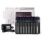 Efest Lush Q8 Li-Ion t�lt� 8 rekesz 12V 2A 2A/1A/0,5A 73mm