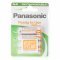 Panasonic Stay Charged AA Mignon ceruza Akkumul�tor 1.2V 1100mAh 4db/csomag DECT telefon NiMH