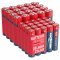 Ansmann alk�li mikro elem AAA LR03 �s ceruzaelem AA LR6 1,5V 40db/csomag