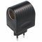 AC/DC fesz�lts�g�talak�t� 230V 12V 1A 12W Euro dug� szivargy�jt�-aljzat LED