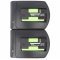 Helyettes�t� Akkumul�tor Sennheiser BA2015 NiMH duplaf�szkes gyorst�lt� 2db Akkumul�torval