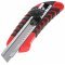 Cutter v�g�k�s 18mm r�gz�t�csavarral 2 p�tpeng�vel piros/fekete